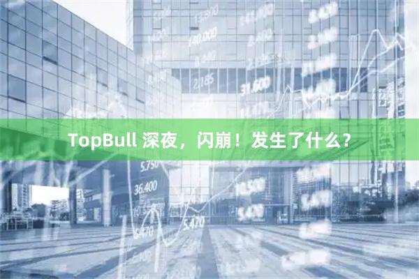 TopBull 深夜，闪崩！发生了什么？
